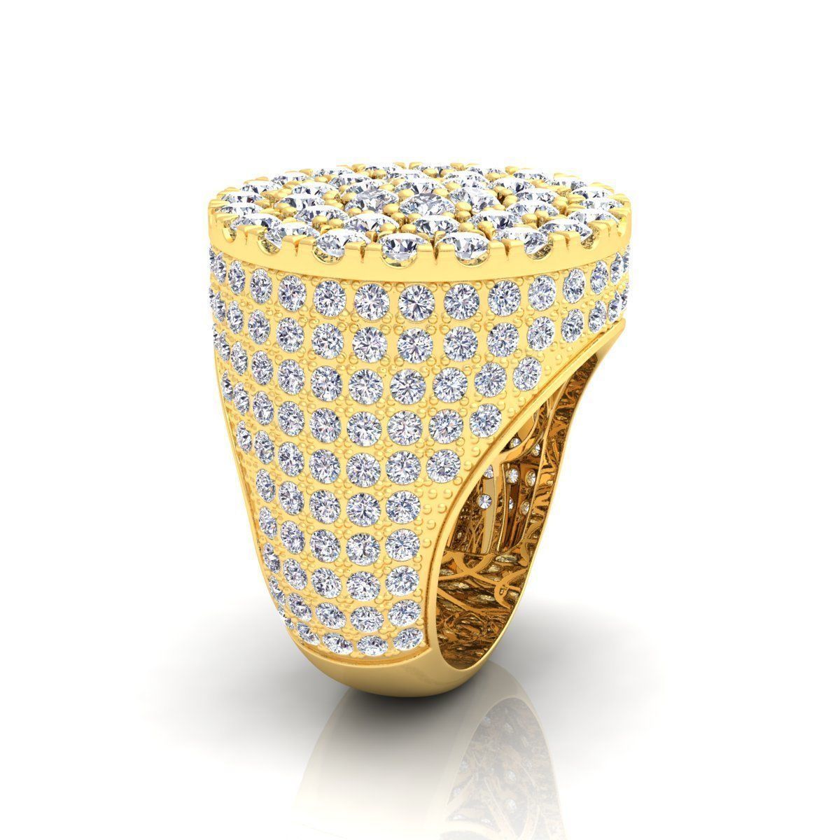 Mens Ring  3D print model_5