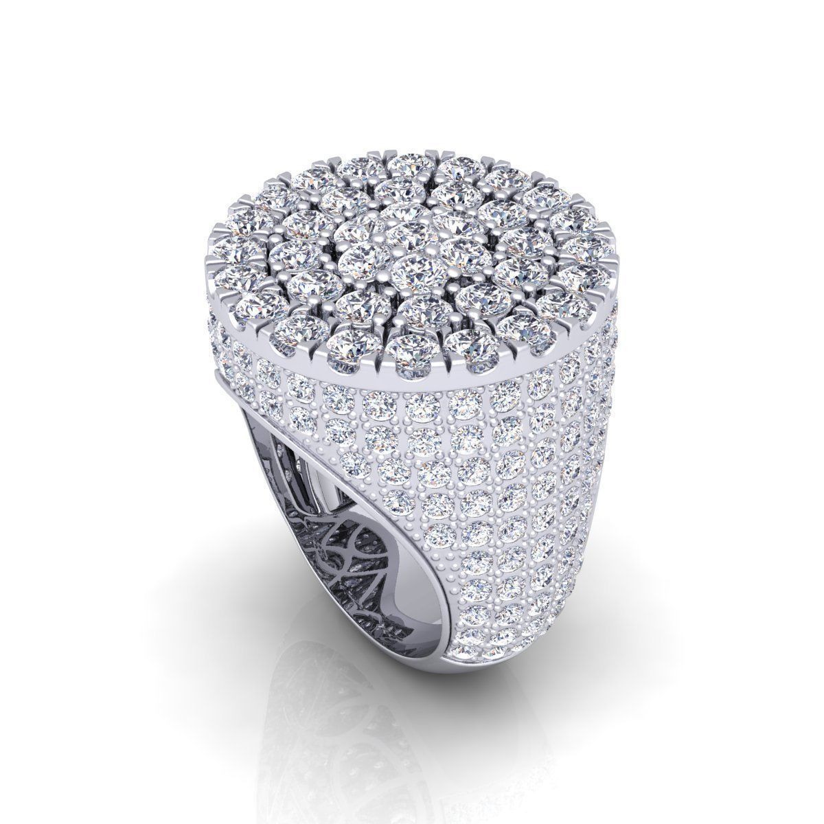 Mens Ring  3D print model_13