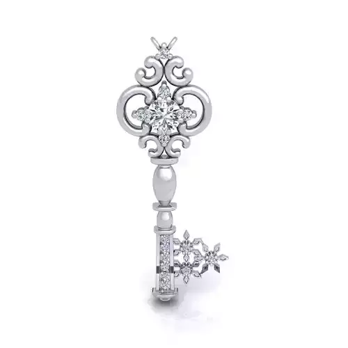 Lucky Key Pendent