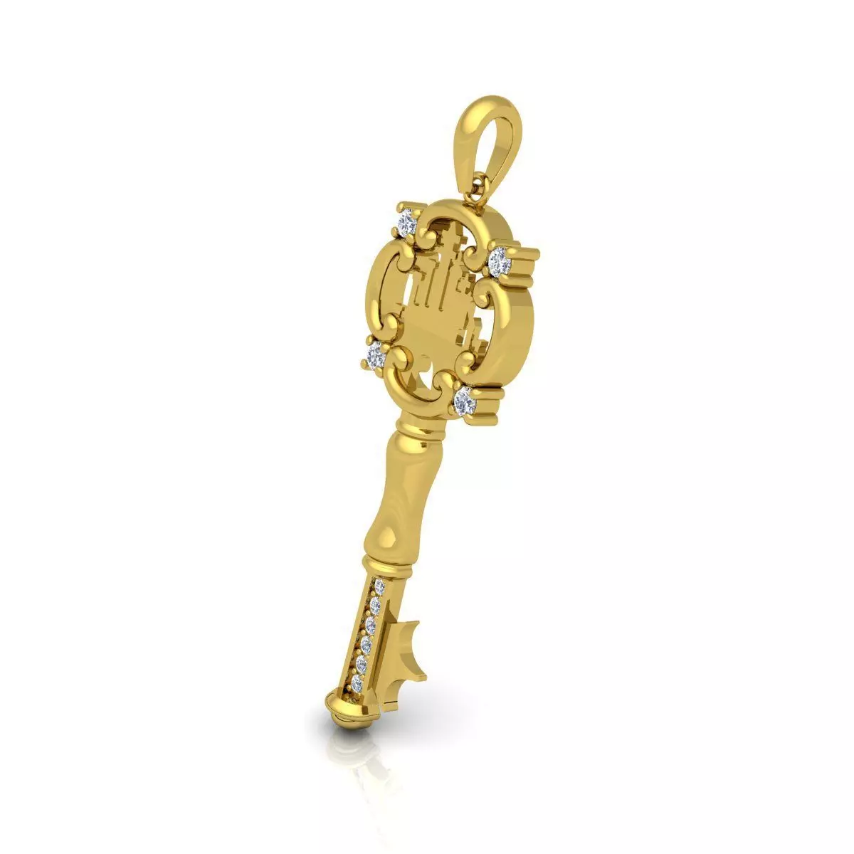 Fancy Key of god 3D print model_0