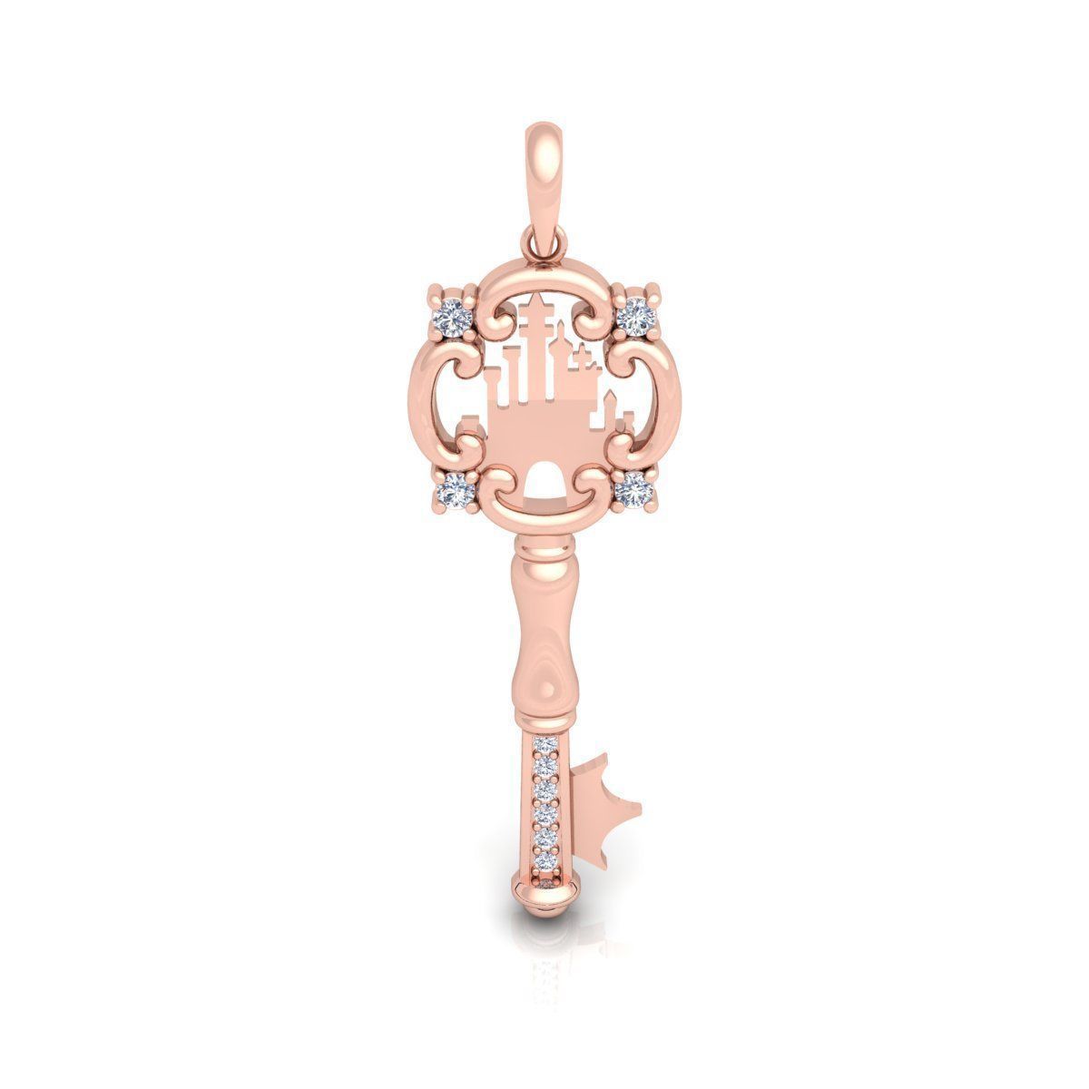 Fancy Key of god 3D print model_4