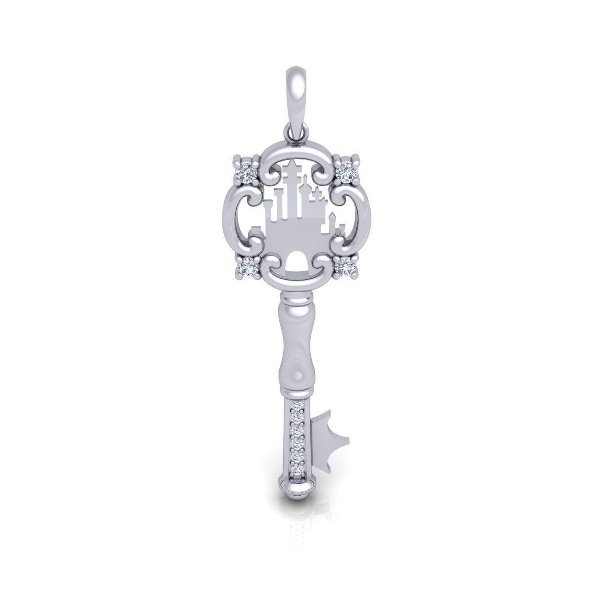 Fancy Key of god 3D print model_6