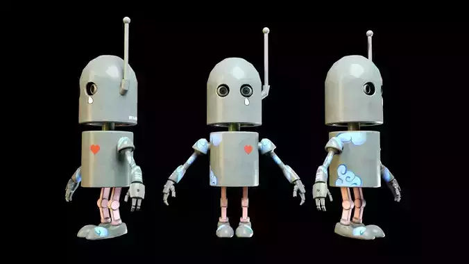 Cartoon Character Robot