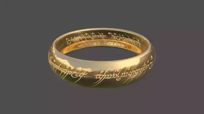 Sauron ring 3D model