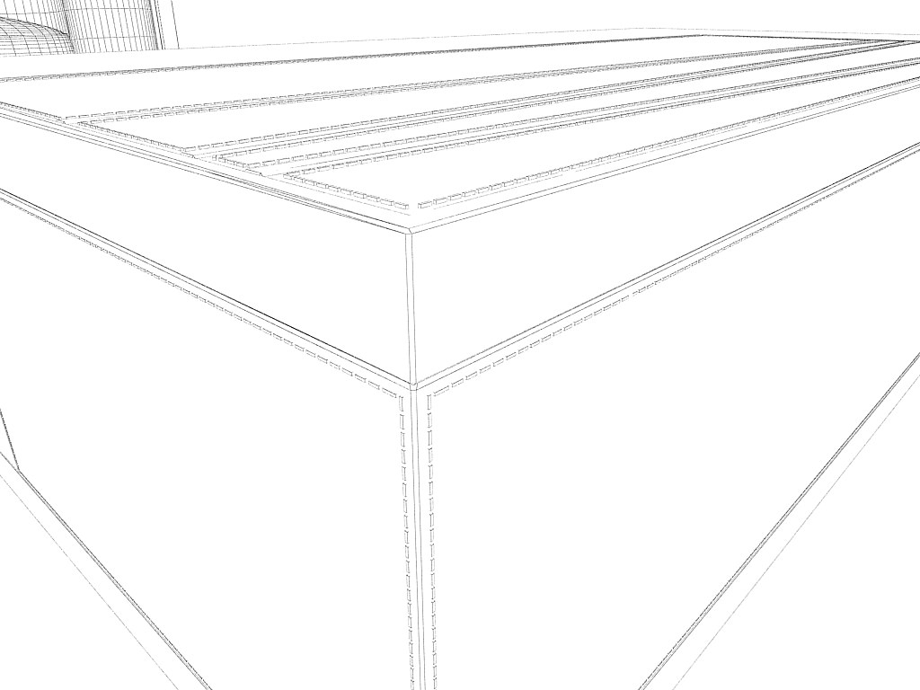 seats tables 3D model_7