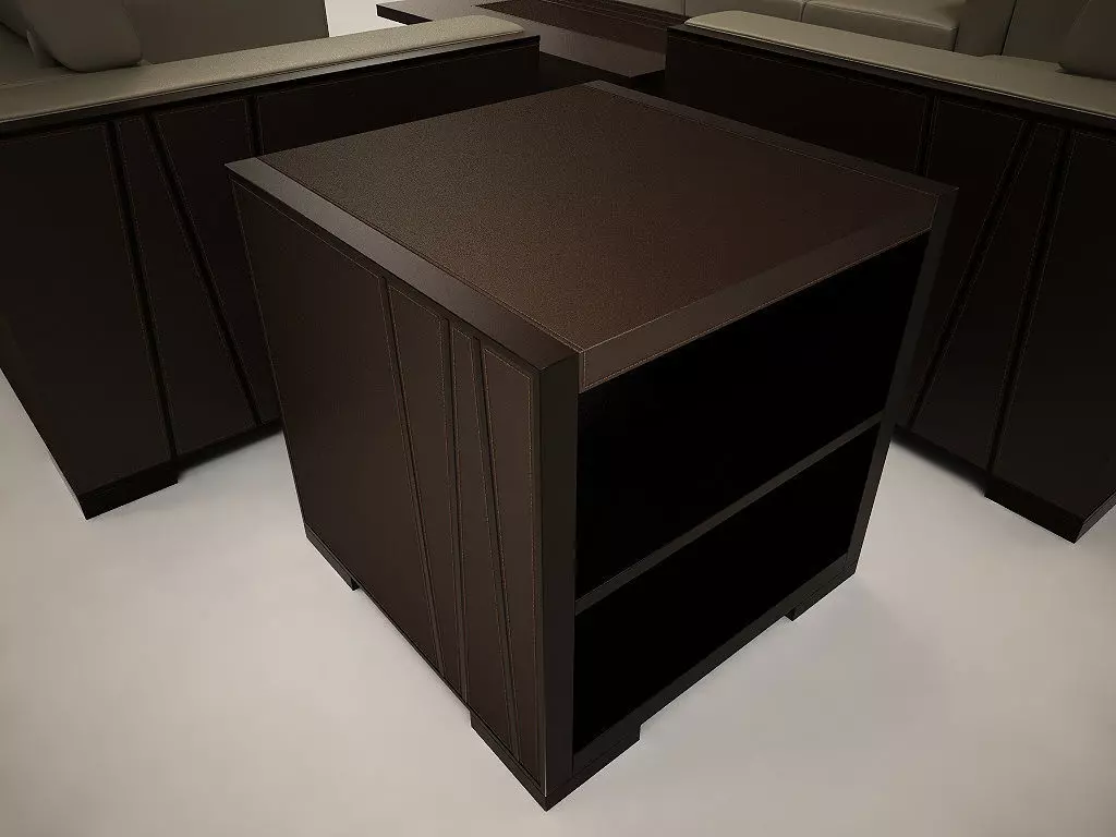 seats tables 3D model_0