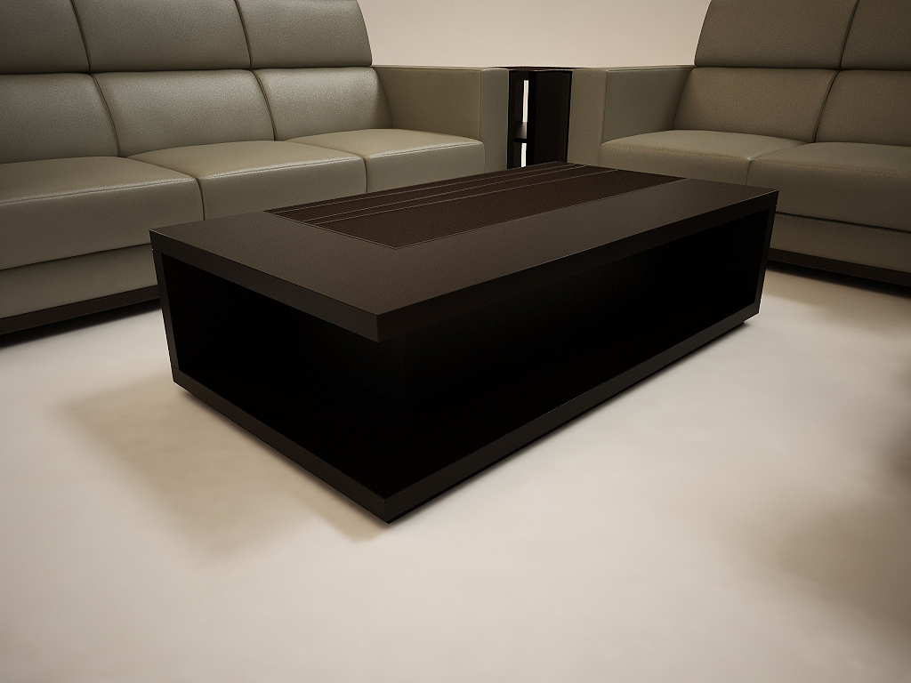 seats tables 3D model_3