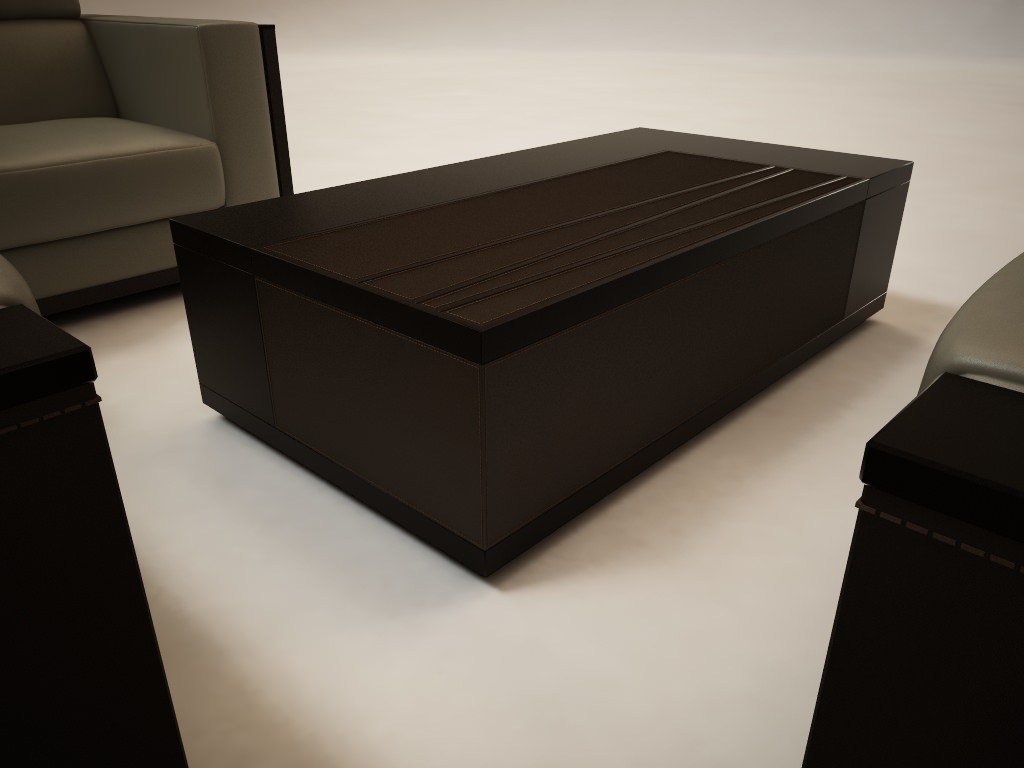 seats tables 3D model_2