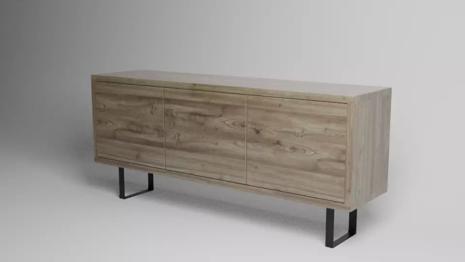 WOOD RACK Free 3D model_0