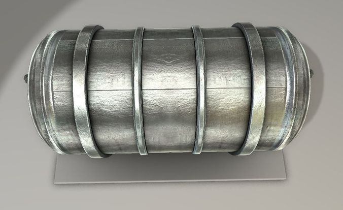 Water Tank Free 3D model_9