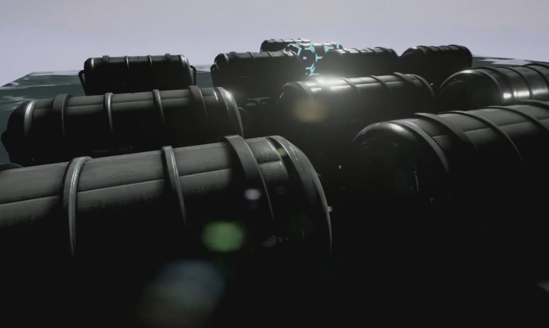 Water Tank Free 3D model_8