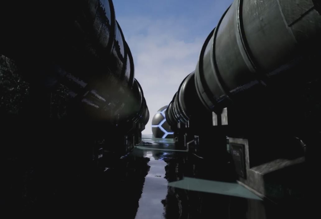 Water Tank Free 3D model_6