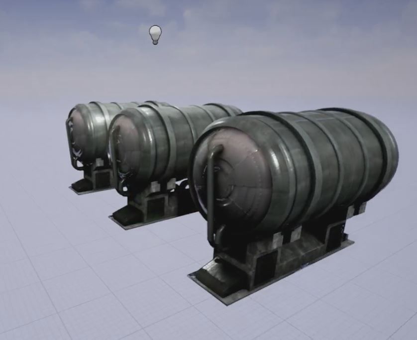 Water Tank Free 3D model_16