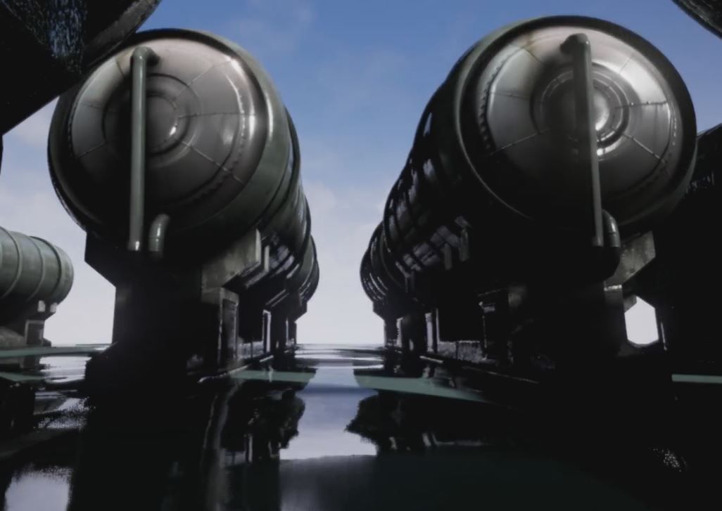 Water Tank Free 3D model_21