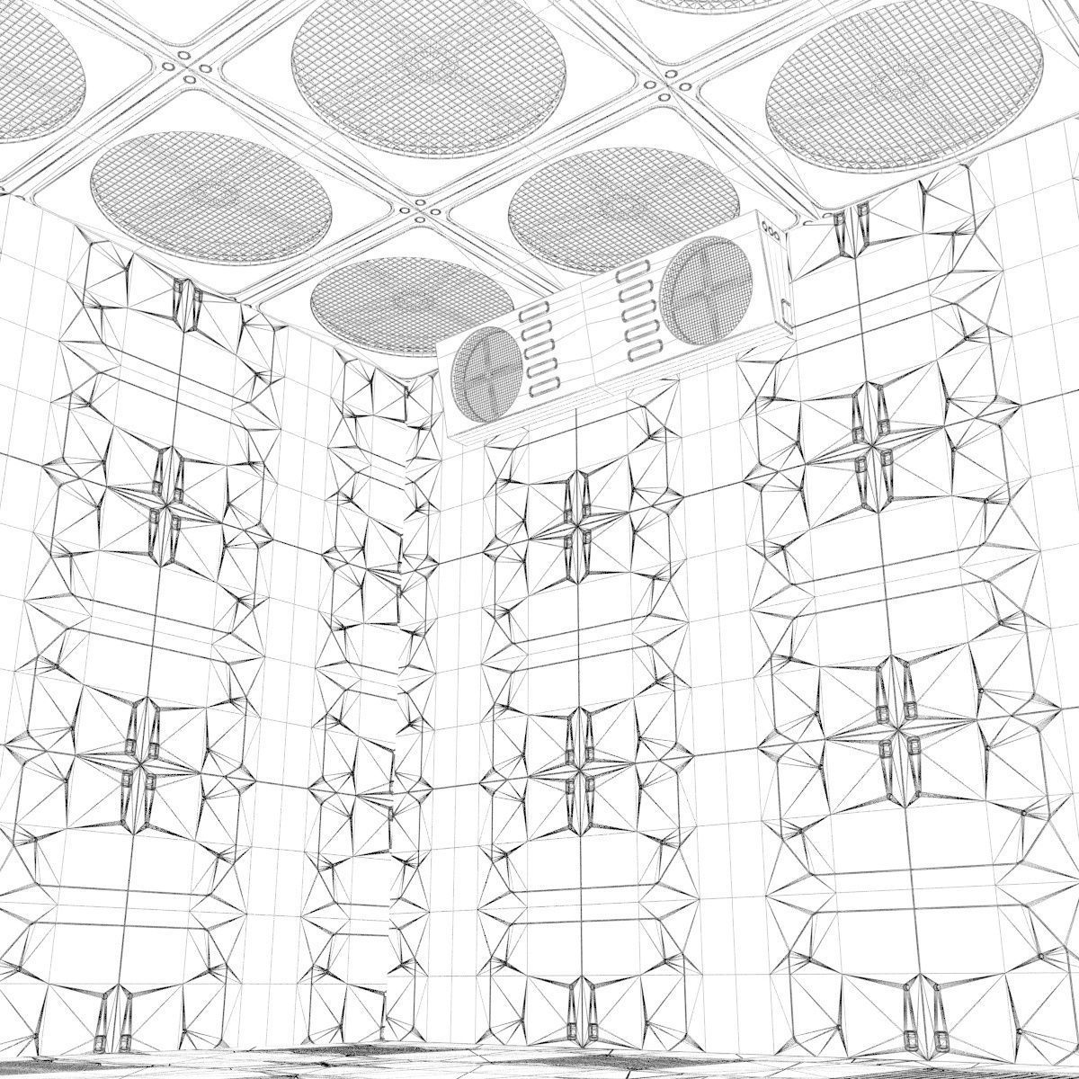 Sci-fi box 3D model_12