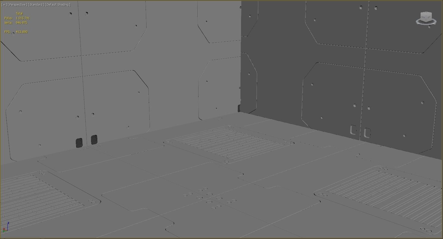 Sci-fi box 3D model_10