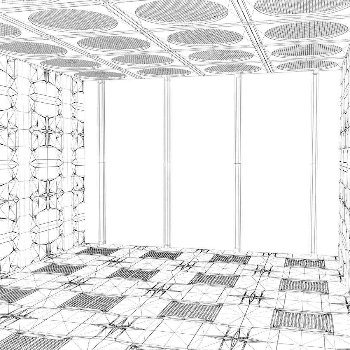 Sci-fi box 3D model_13