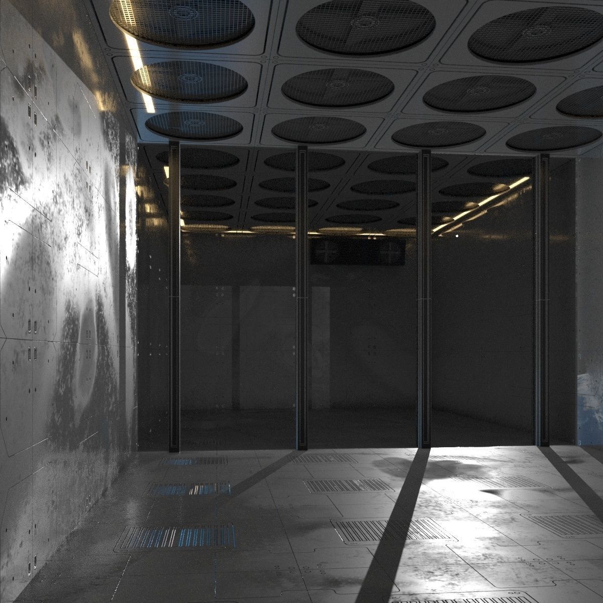 Sci-fi box 3D model_3