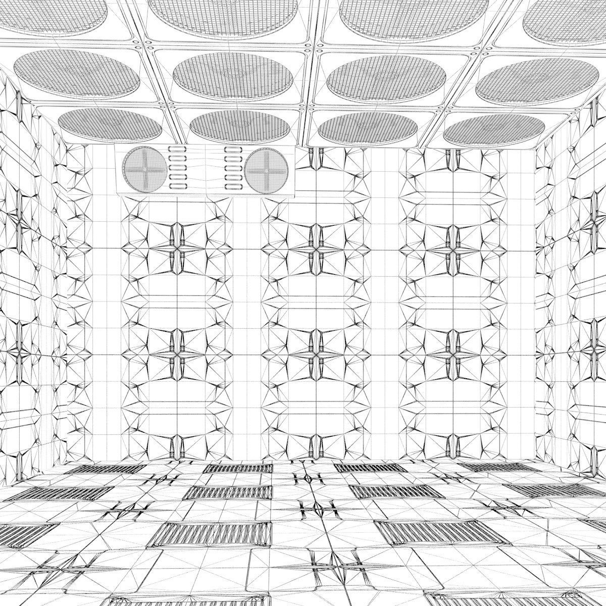 Sci-fi box 3D model_11