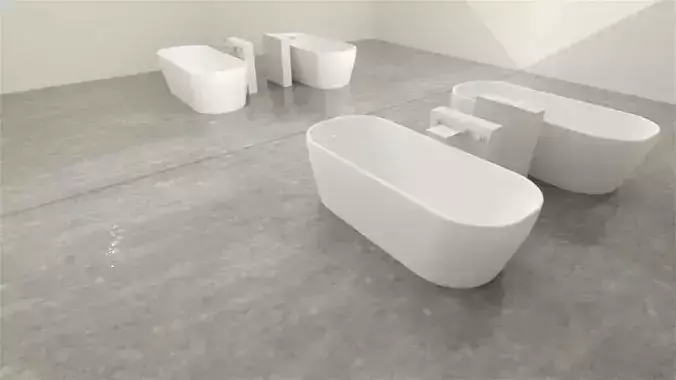 Modern Bathtub