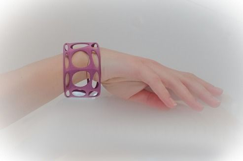 Pink Bracelet 3D print model