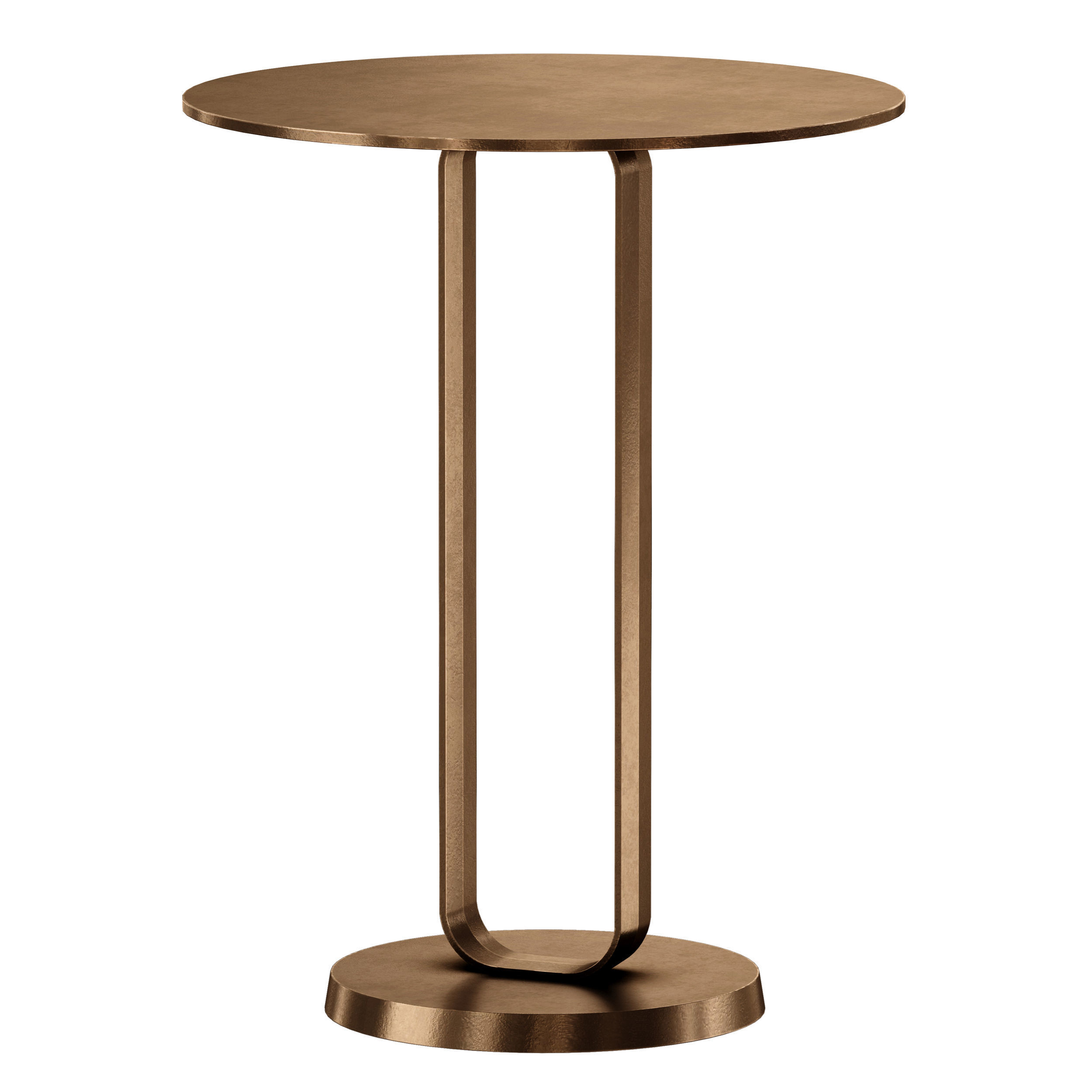 Diego End Table Crate and Barrel 3D model_2