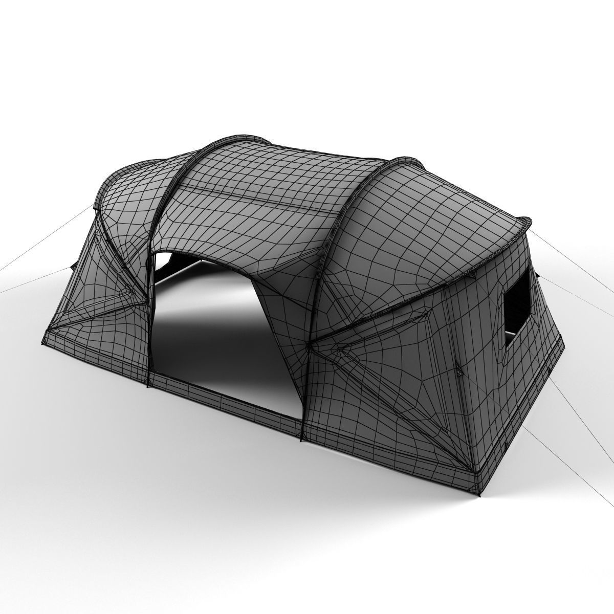 3d Tent camping 3D model_7