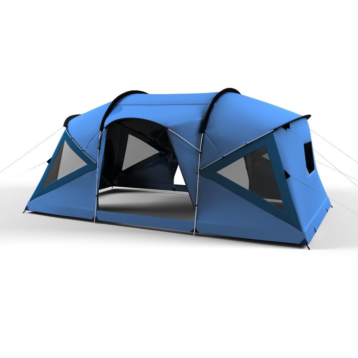 3d Tent camping 3D model_4