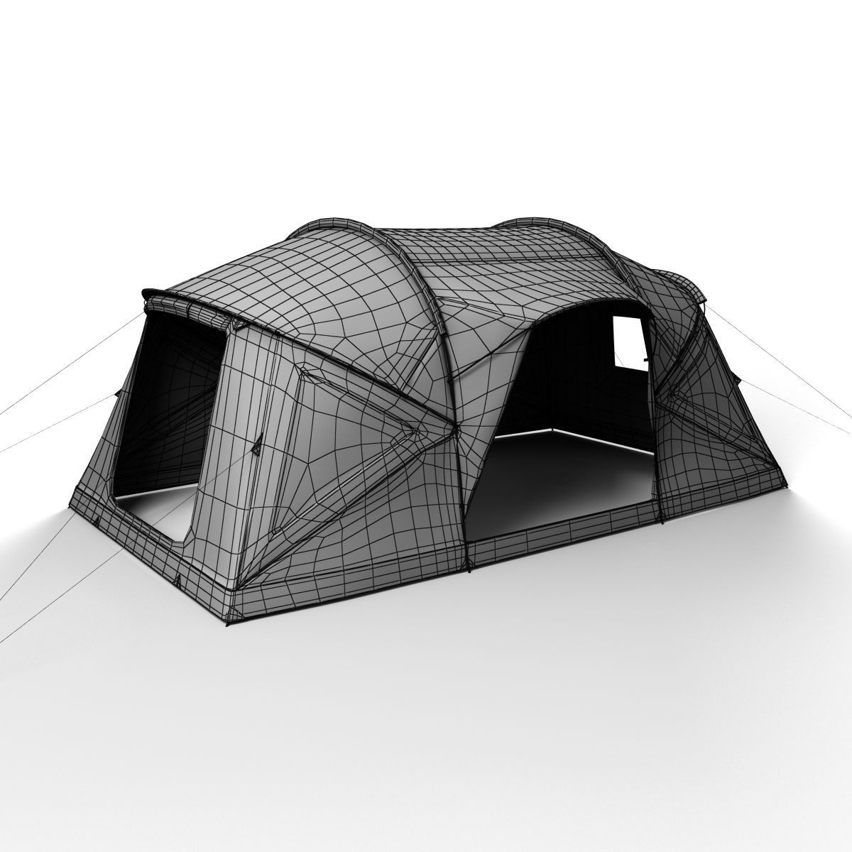 3d Tent camping 3D model_6