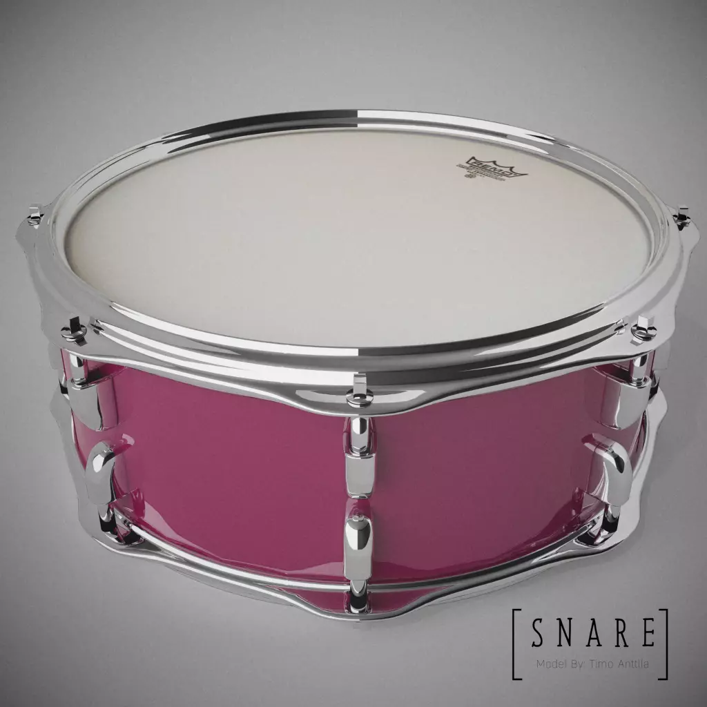 Snare Drum 3D model