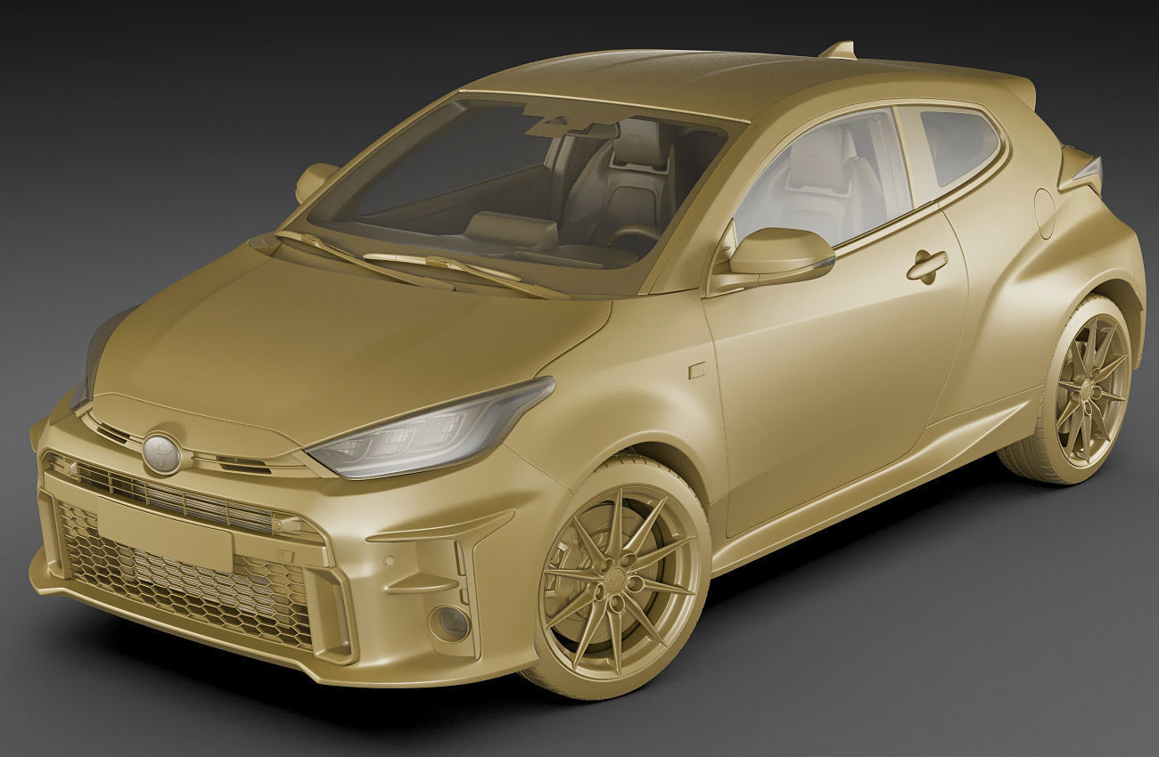 Toyota GR Yaris 2021 3D model_18