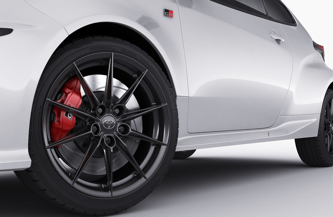 Toyota GR Yaris 2021 3D model_11