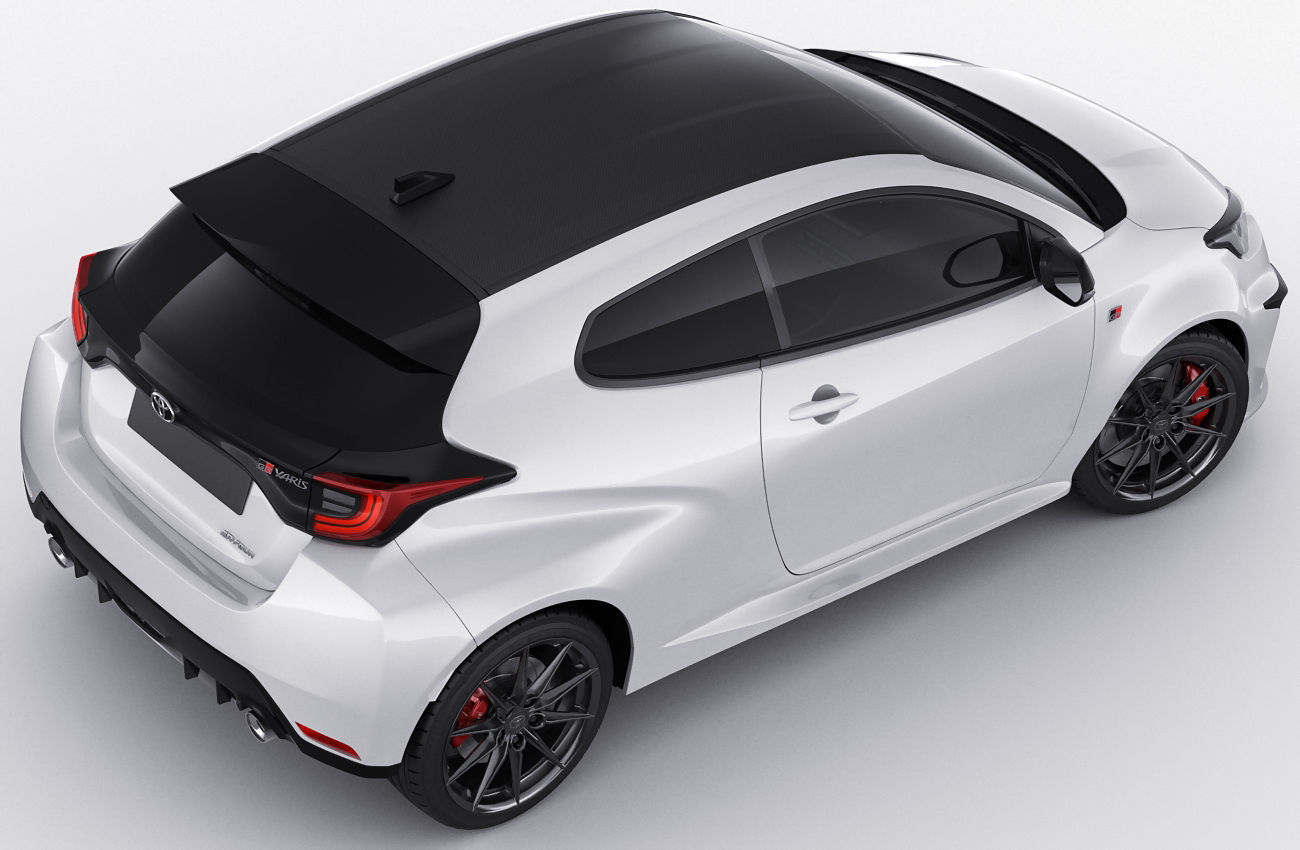 Toyota GR Yaris 2021 3D model_8