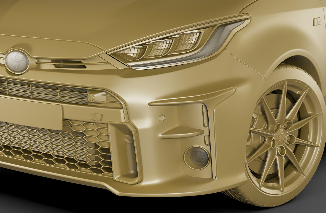 Toyota GR Yaris 2021 3D model_20