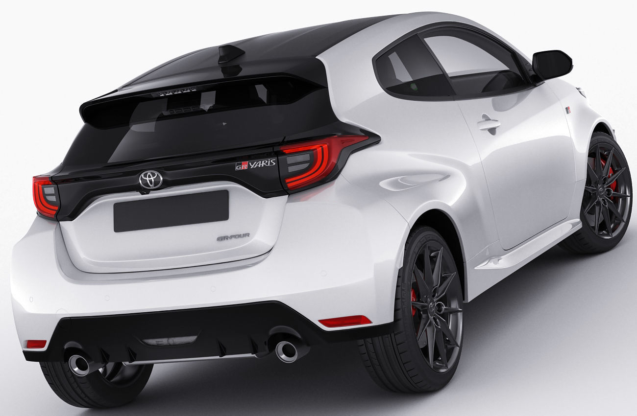 Toyota GR Yaris 2021 3D model_1