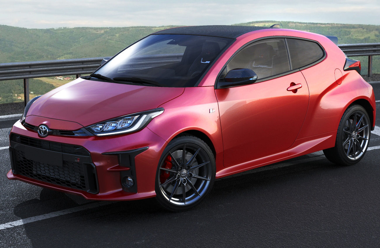 Toyota GR Yaris 2021 3D model_16