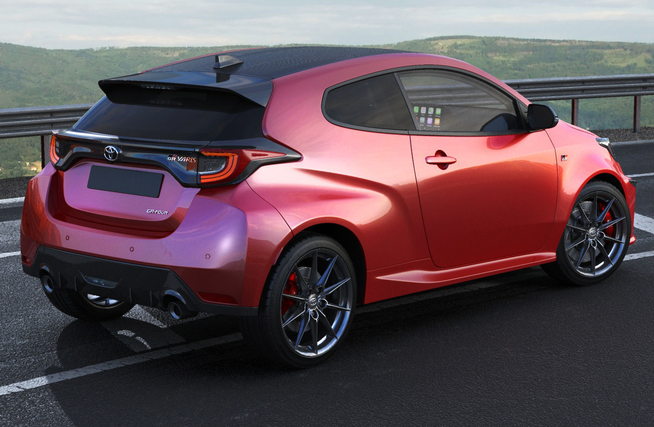 Toyota GR Yaris 2021 3D model_17