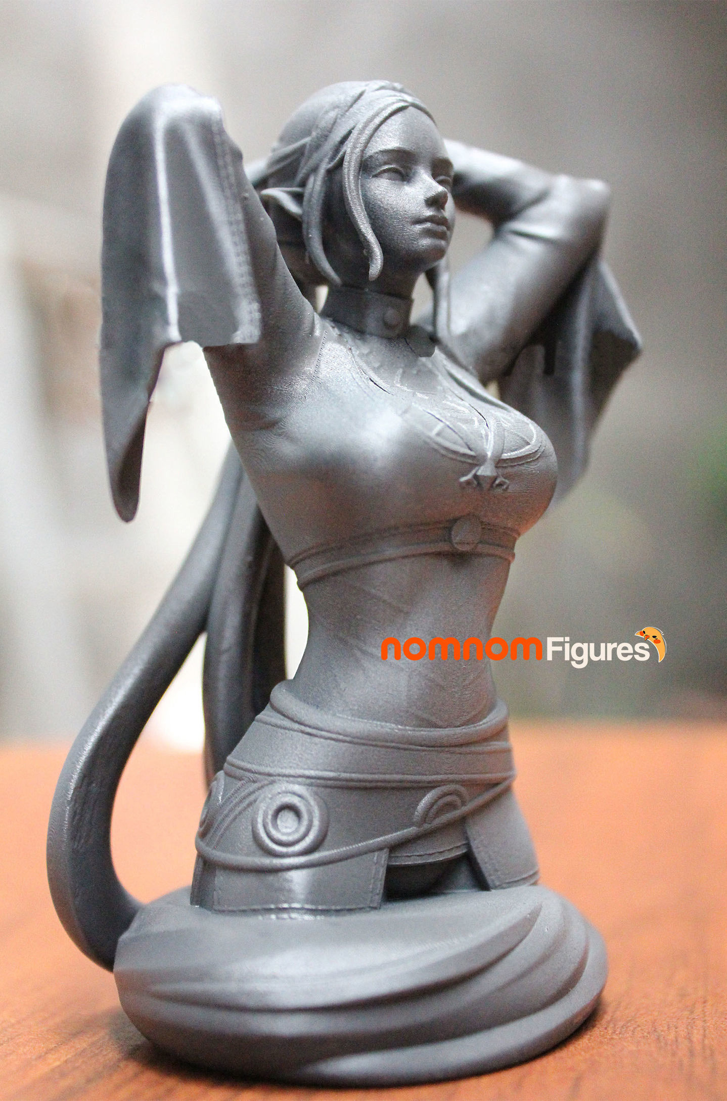 Zelda Bust Ver1 and 2 3D print model_5