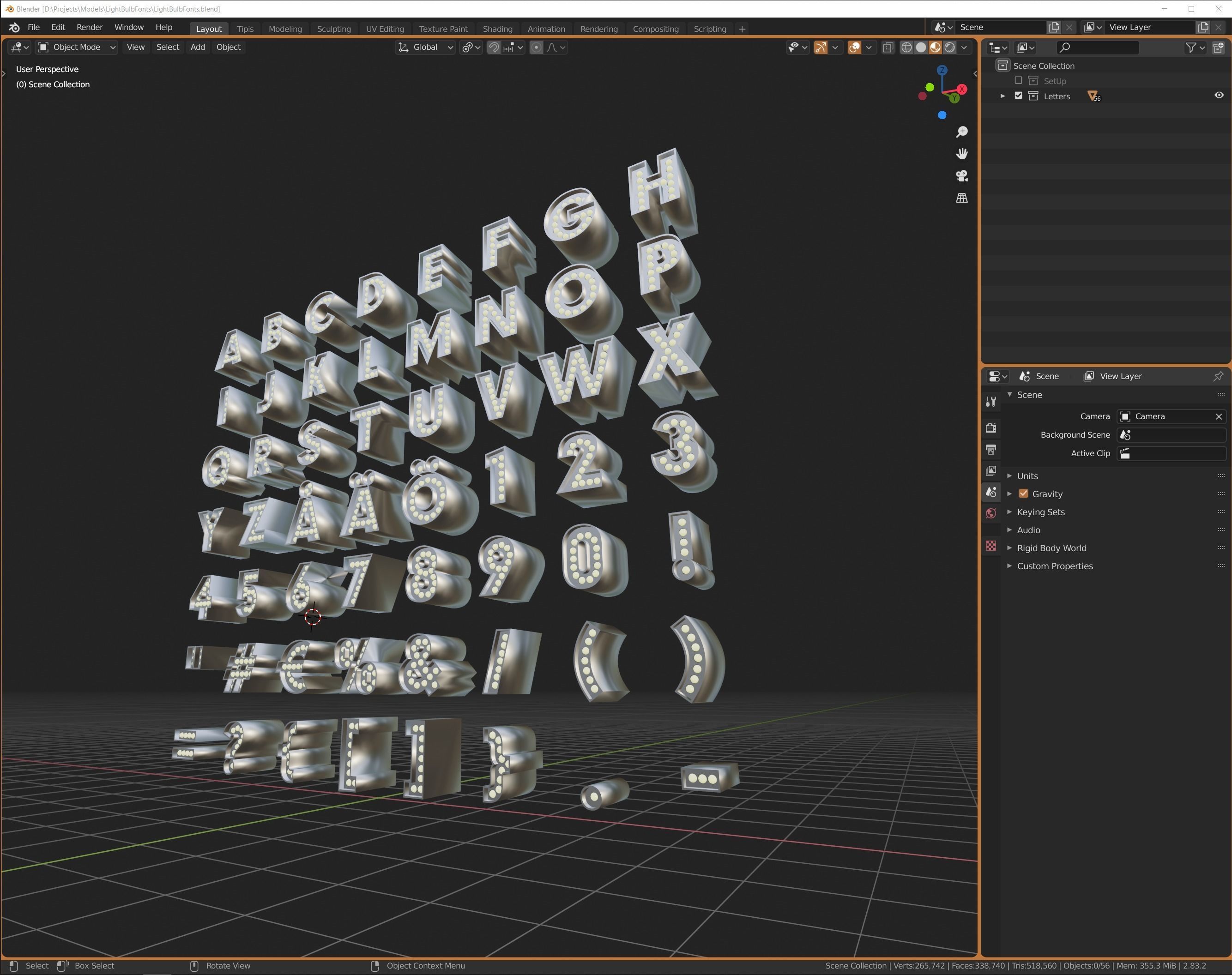 Show Lights 3D model_2
