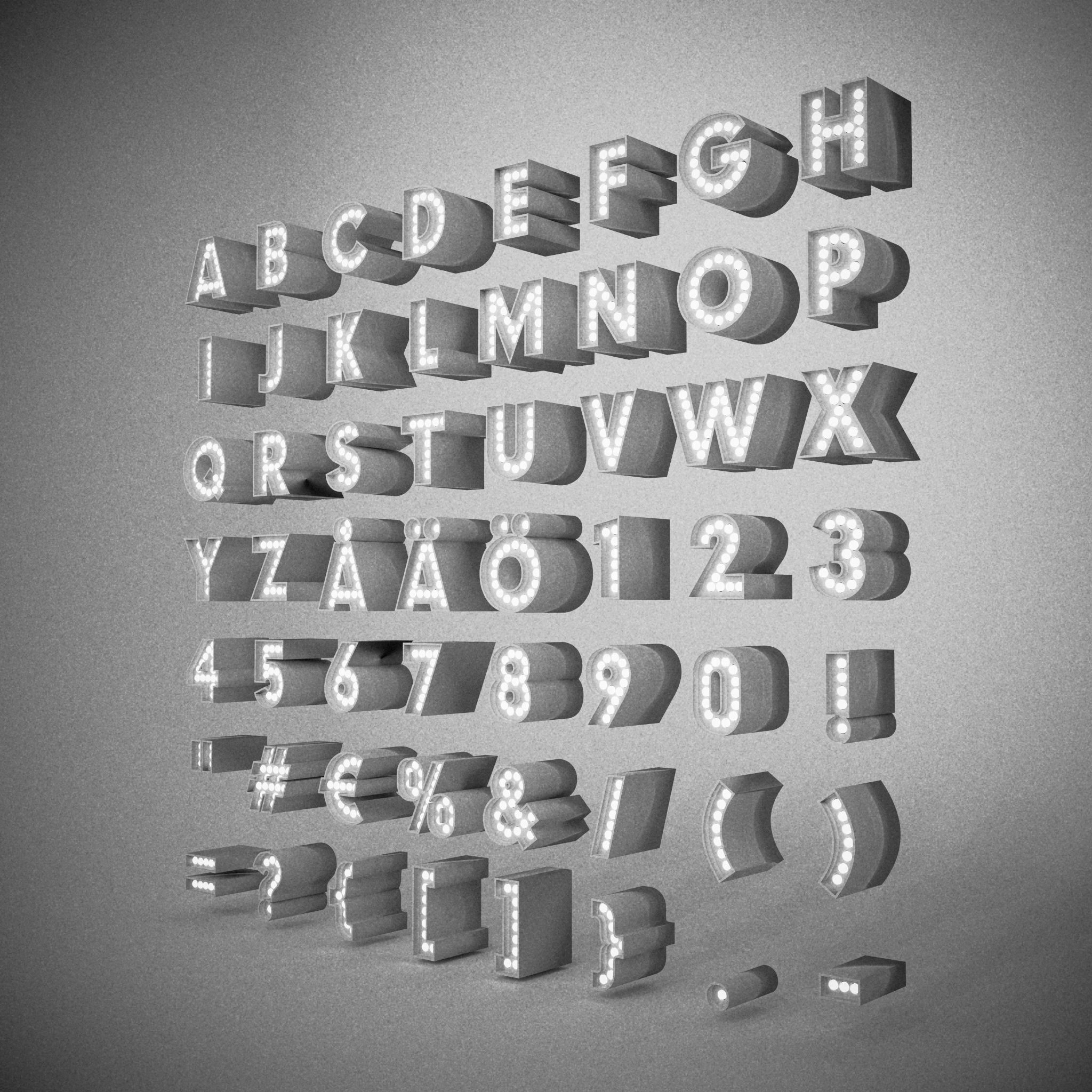 Show Lights 3D model_1