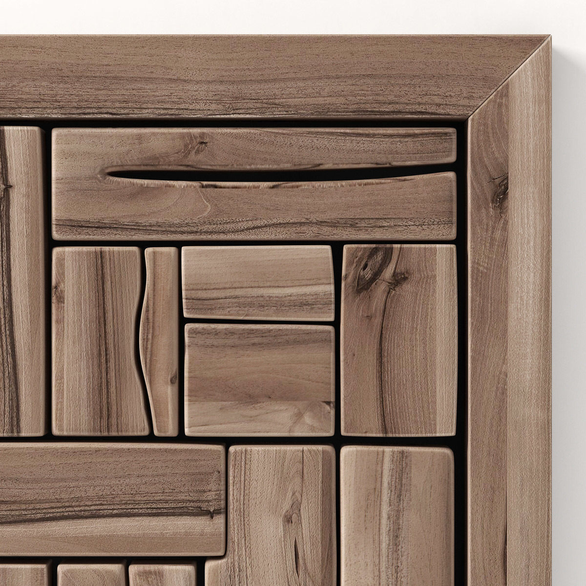 Panel wood form frame n1 3D model_17