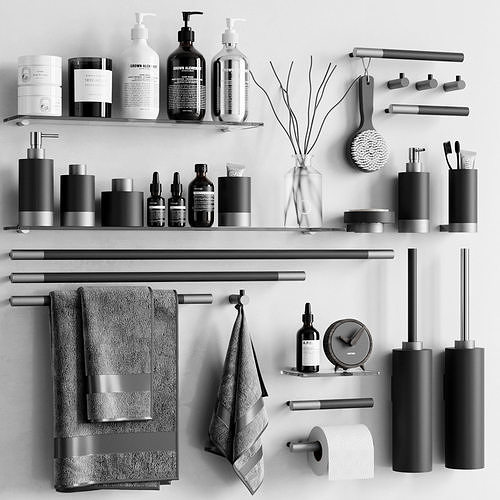 Decor Walther Club Accessories 3D model