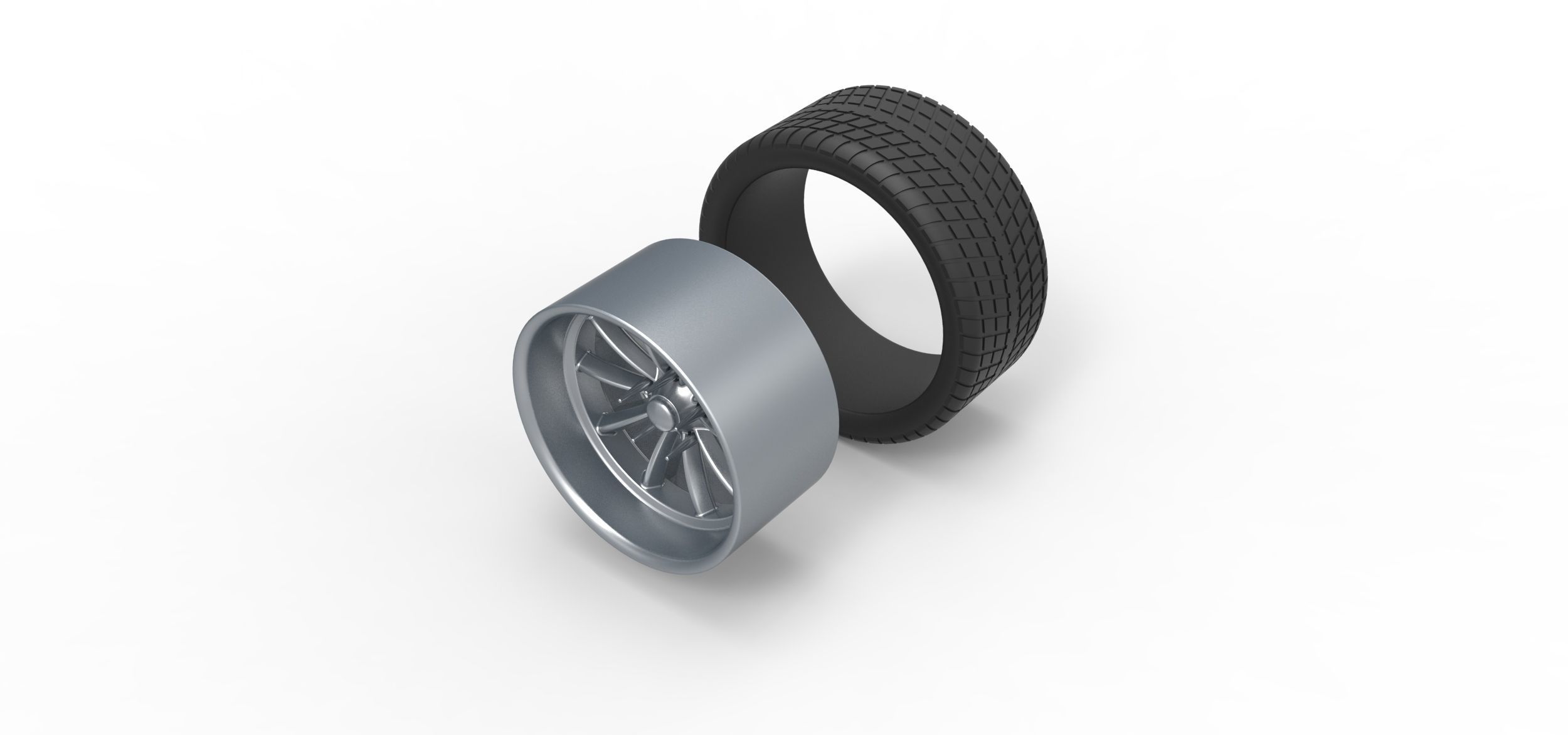 Sport wheel 10 3D print model_5