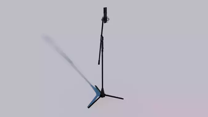 Mic Stand with Condenser Microphone