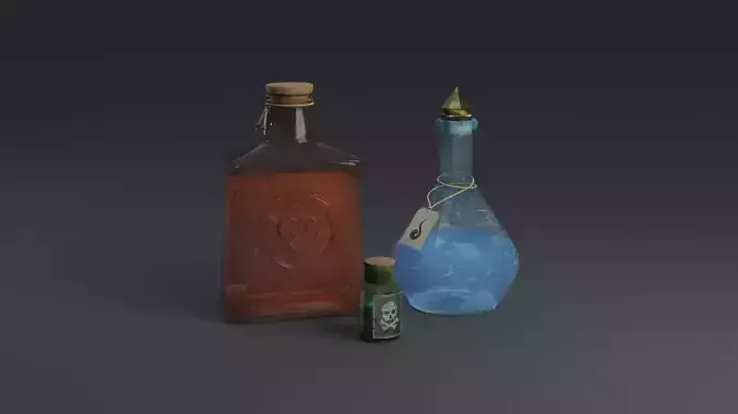 Potion bottles