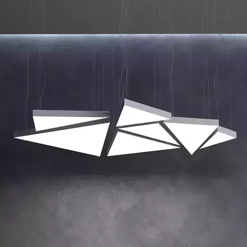 Triangle Ceiling Light by Forstlight 