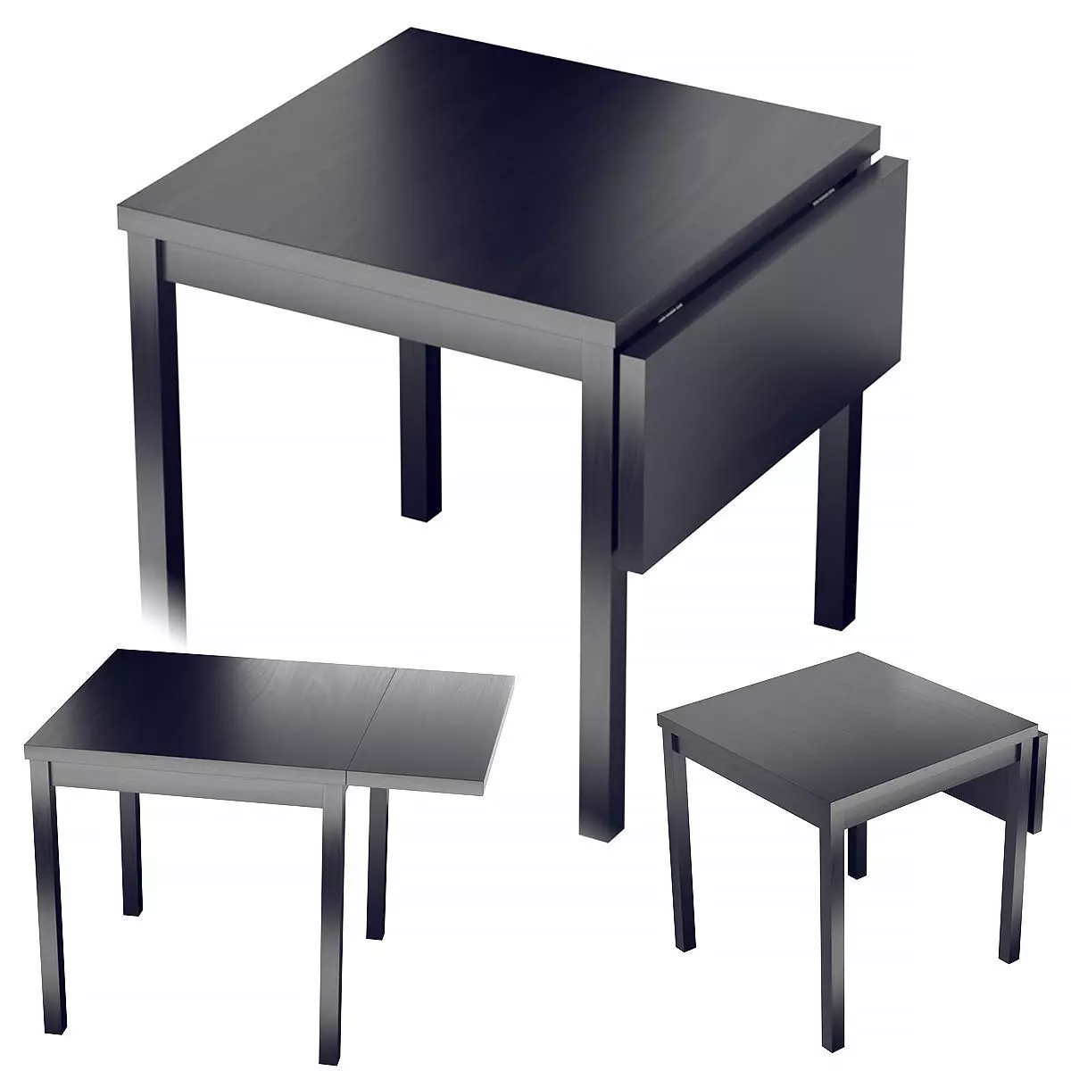 Ikea NORDVIKEN table 3D model_0