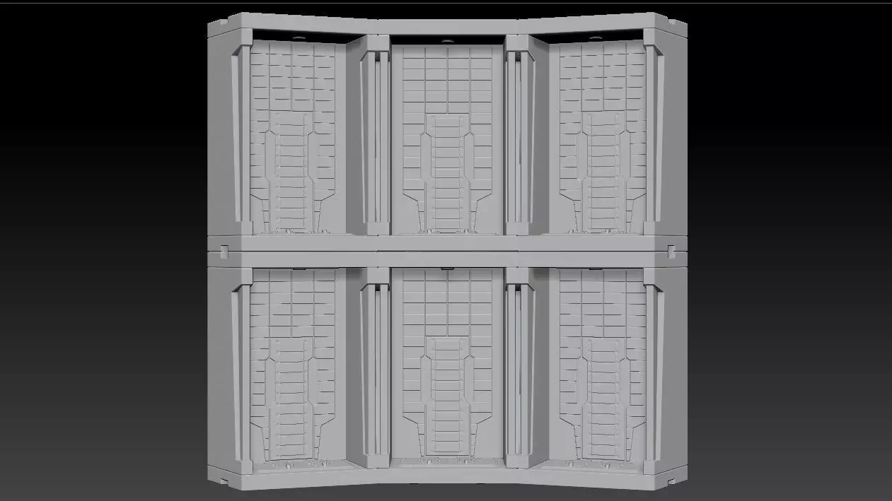 Iron Man - Hall Of Armor - with connector 3D print model