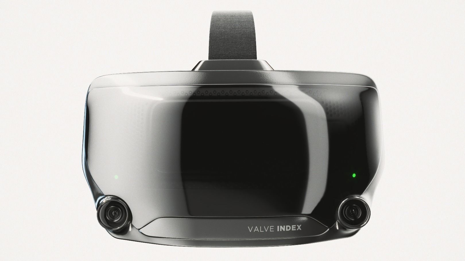 Valve Index VR headset with controllers and sensors - full kit 3D model_2
