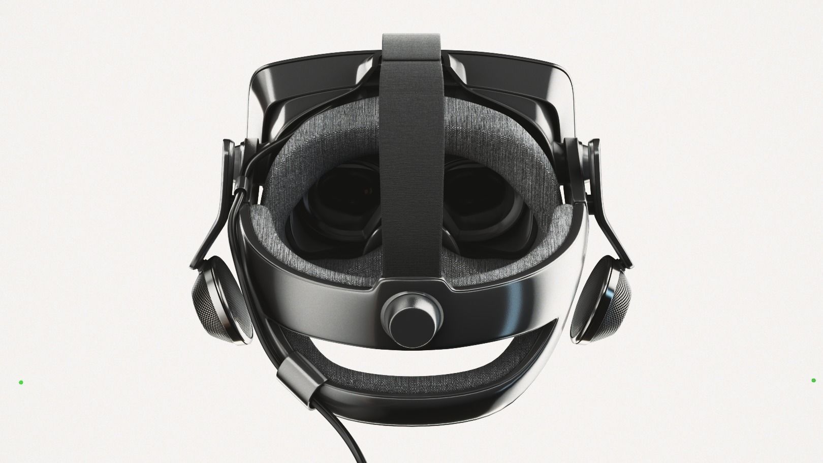 Valve Index VR headset with controllers and sensors - full kit 3D model_8